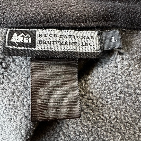 REI Soft shell Performance Jacket Fleece Lined Sz L - Picture 8 of 9